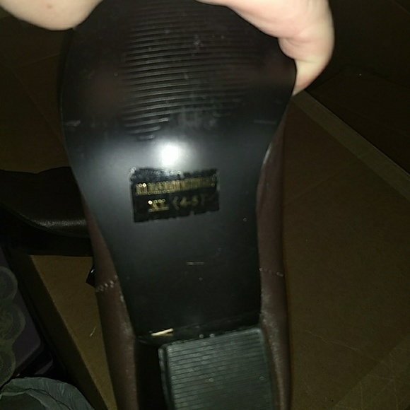 Brown cowgirl boots big kid xl 4/5 or woman small - Picture 4 of 4